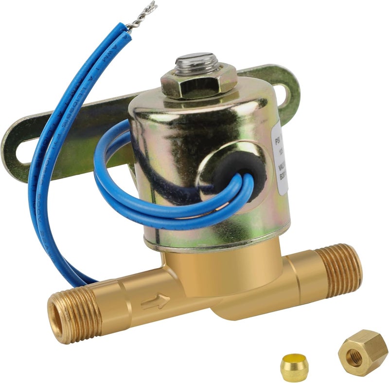 PETOX 4040 Humidifier Water Solenoid Valve, Compatible with Aprilaire Humidifiers Valve 400 500 600 700 220 224 - Replacement Part# B2015-S85-24 Volts AC 2.3 Watts 60 Hz 125 PSI- Blue - Image 2
